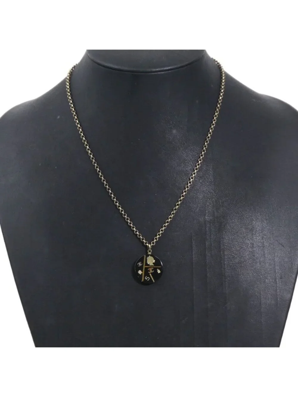 Chanel Necklace CC Logo